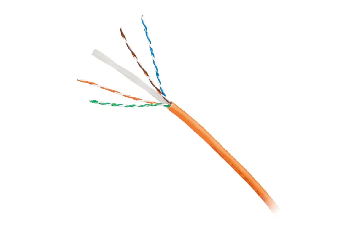 N100.607 LANmark-6 U/UTP AWG23 Cat 6 350MHz LSZH Eca Orange 305m box